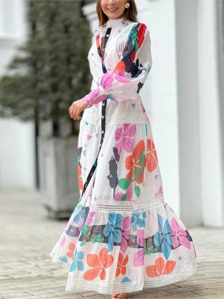 A Vintage Style Dress with Delicate Timeless Details