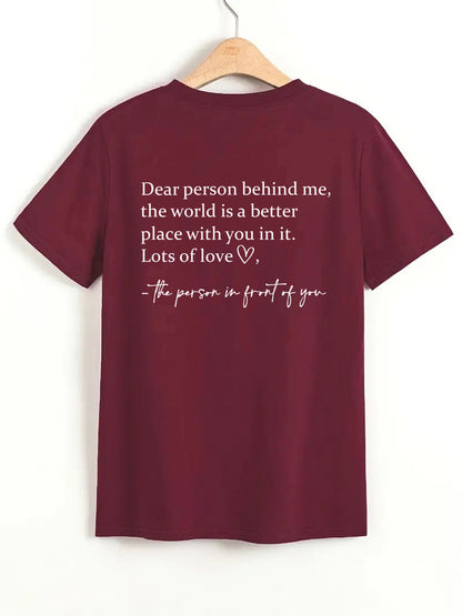 Beautifully Crafted T-Shirt in a Classic Style