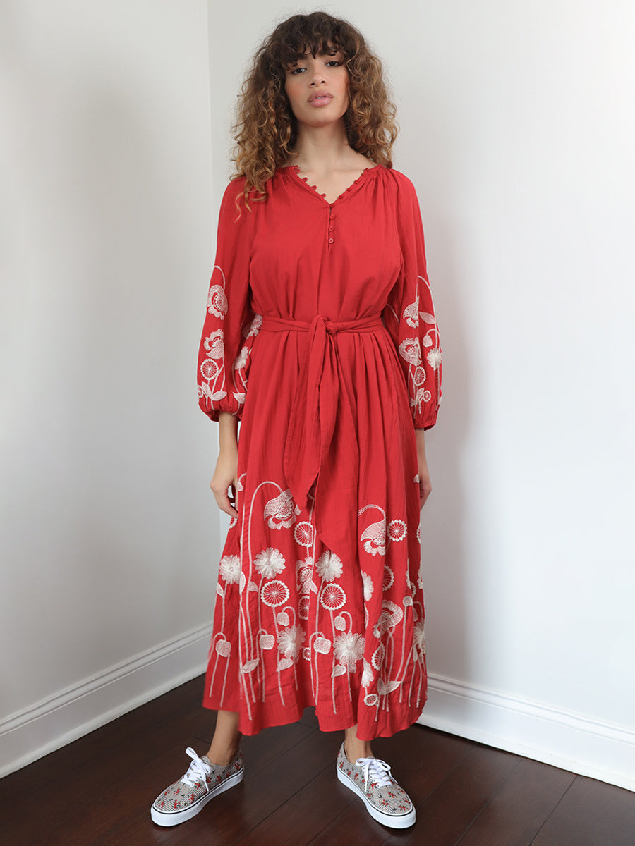 A Vintage Style Dress with Delicate Timeless Details