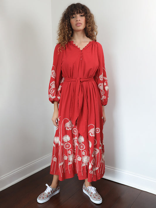 A Vintage Style Dress with Delicate Timeless Details