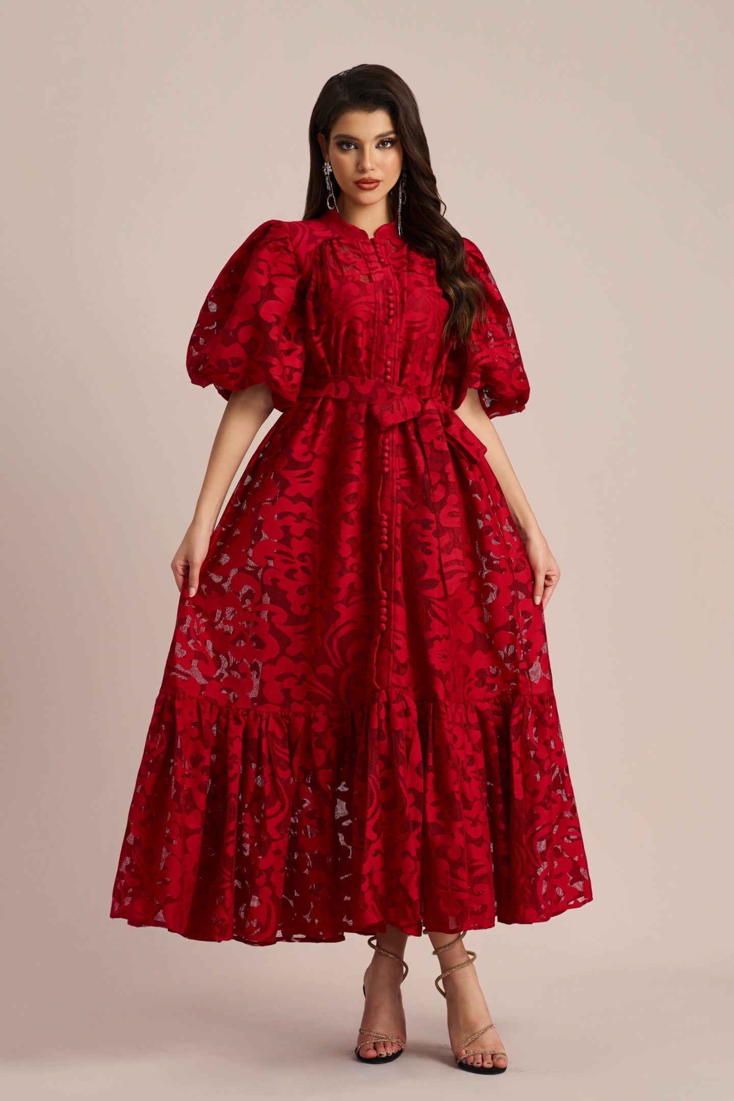 A Vintage Style Dress with Delicate Timeless Details
