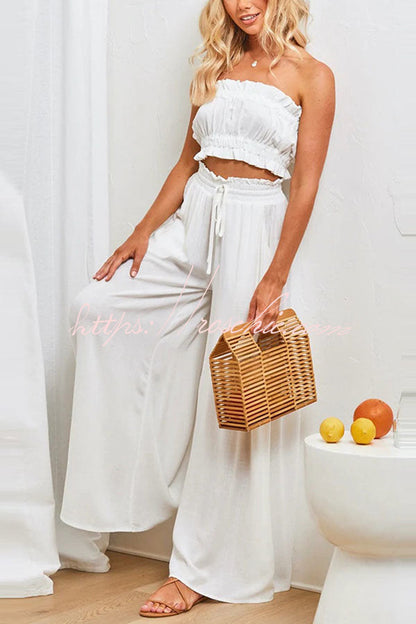 A Vintage Style Pants with Delicate Timeless Details