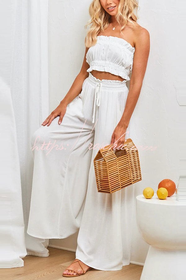 A Vintage Style Pants with Delicate Timeless Details
