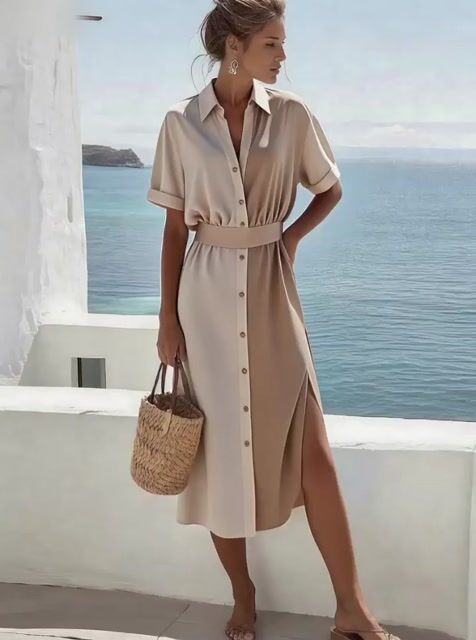 Elegantly Styled Dress for Everyday Wear