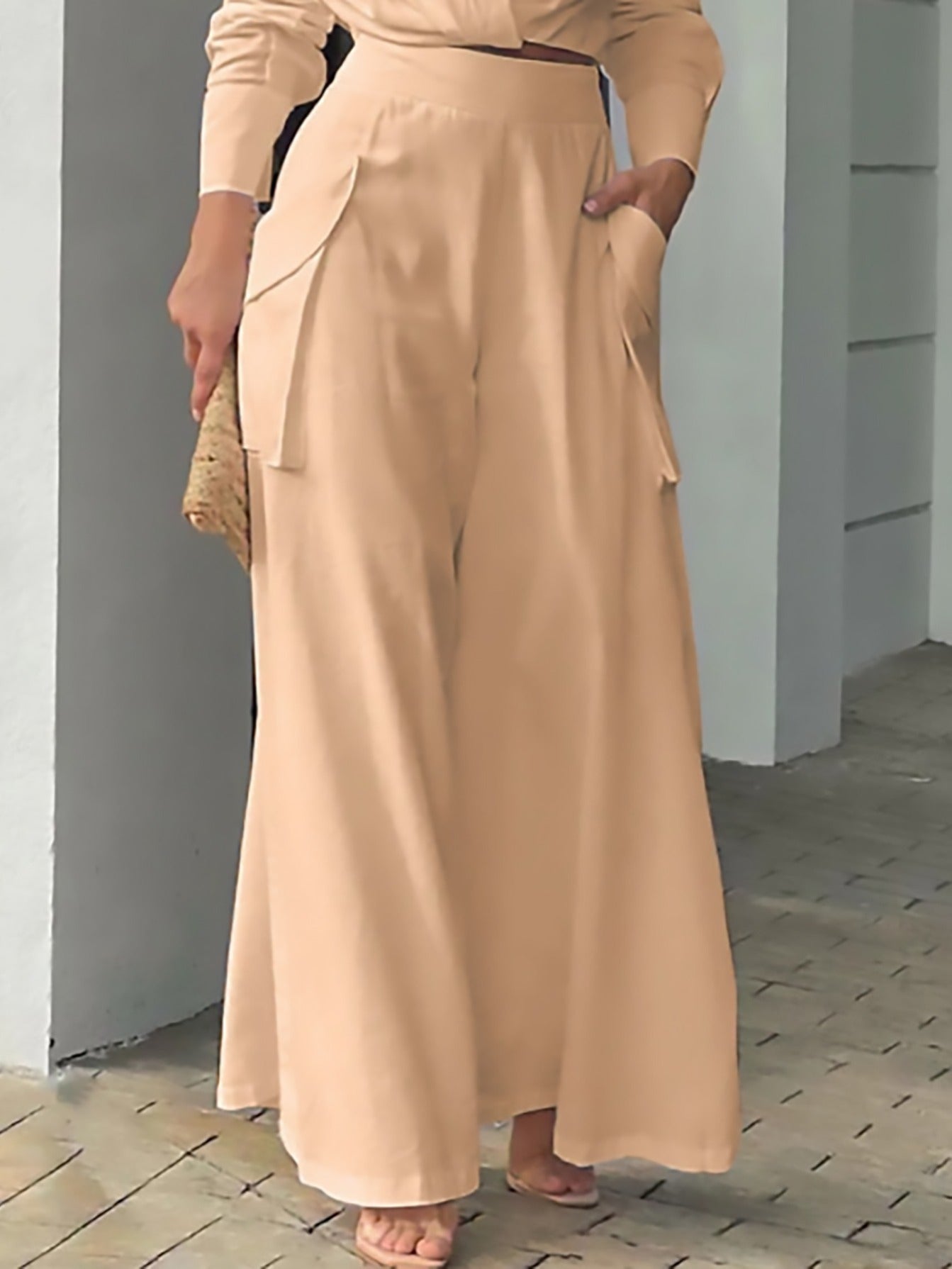 A Vintage Style Pants with Delicate Timeless Details