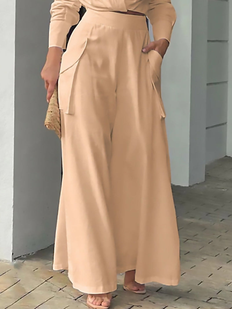 A Vintage Style Pants with Delicate Timeless Details