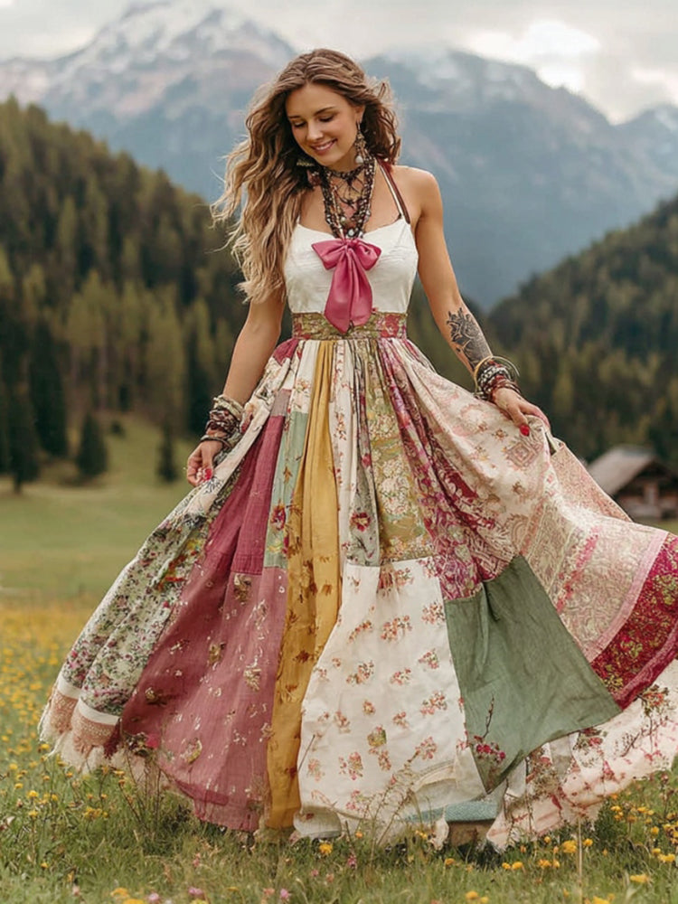 A Vintage Style Dress with Delicate Timeless Details