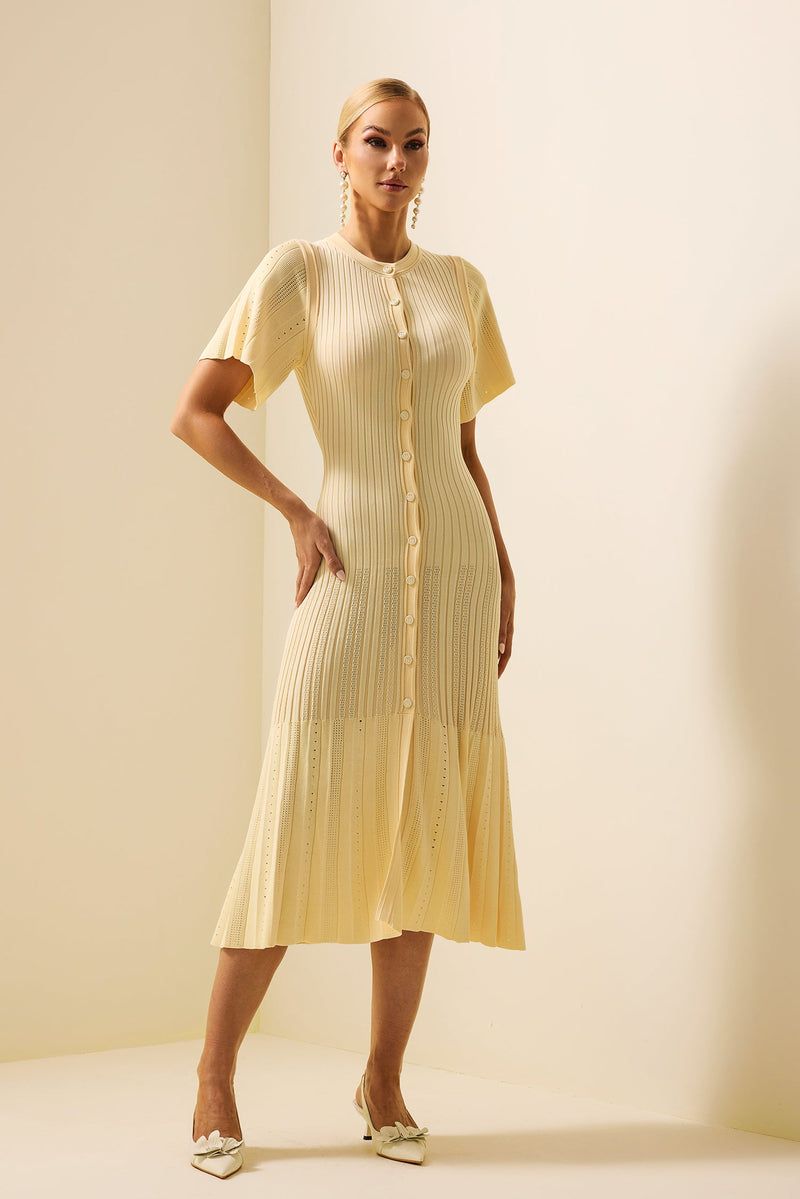 Well Tailored Dress with a Graceful Silhouette