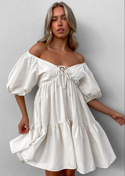 A Vintage Style Dress with Delicate Timeless Details
