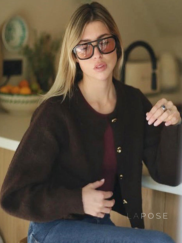 Classic Vintage Cardigan with a Flattering Fit