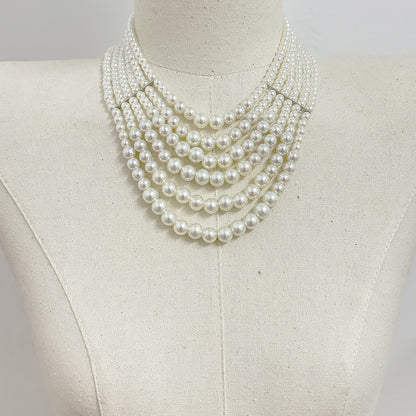 Vintage Handmade Pearl Necklace