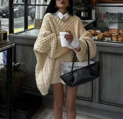 Vintage Inspired Sweater with a Contemporary Edge