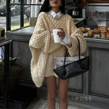 Vintage Inspired Sweater with a Contemporary Edge