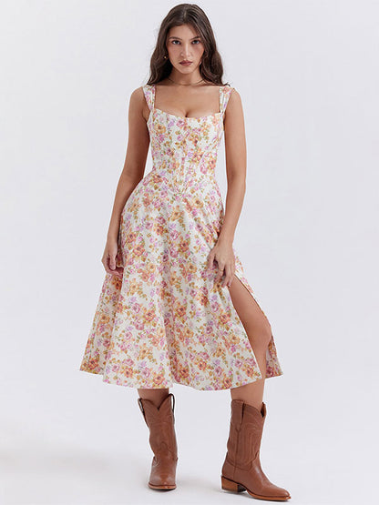 A Vintage Style Dress with Delicate Timeless Details