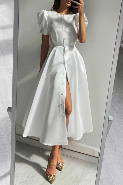 A Vintage Style Dress with Delicate Timeless Details