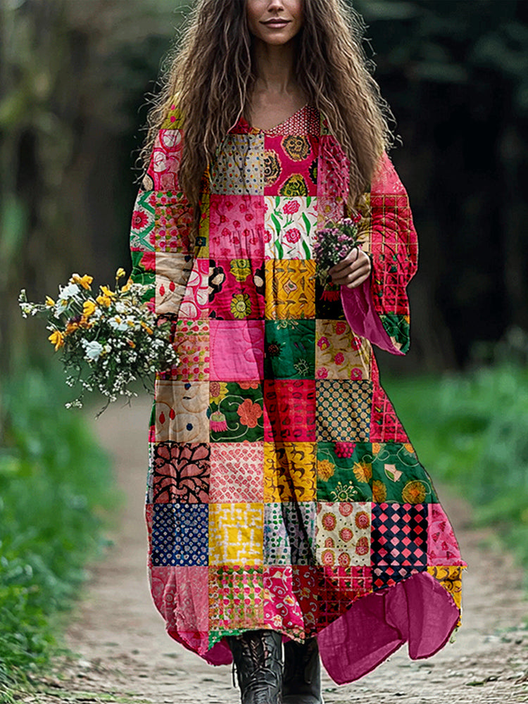 Classic Vintage Dress with a Flattering Fit