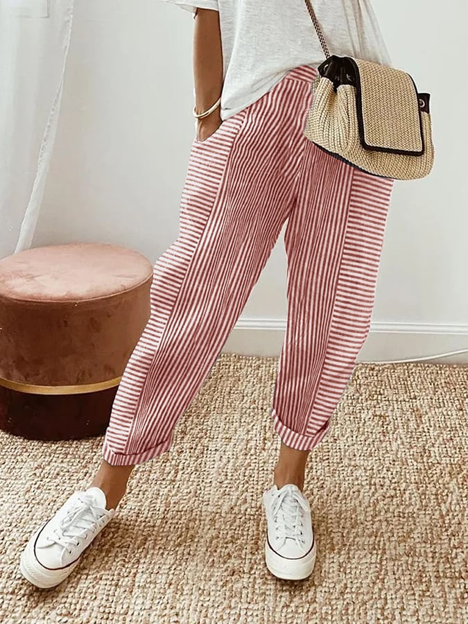 Well Tailored Pants with a Graceful Silhouette