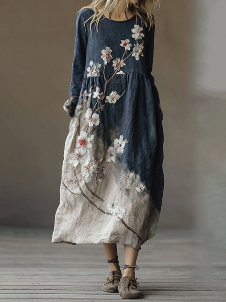 A Vintage Style Dress with Delicate Timeless Details