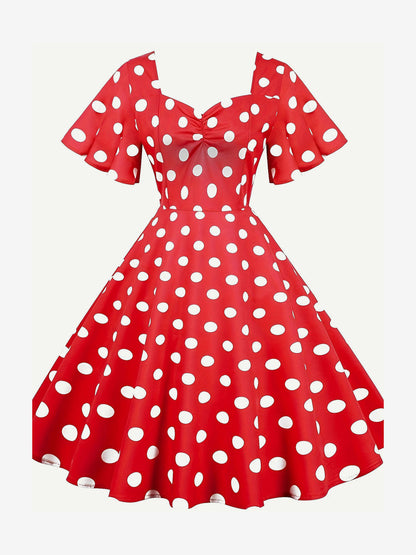 Classic Vintage Dress with a Flattering Fit