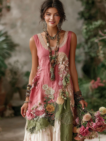 A Vintage Style Dress with Delicate Timeless Details
