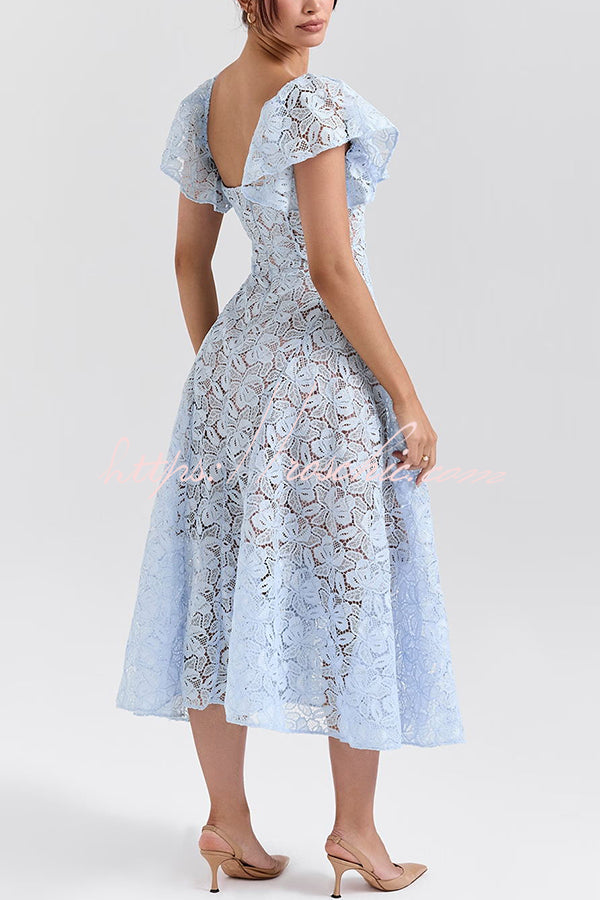 A Vintage Style Dress with Delicate Timeless Details