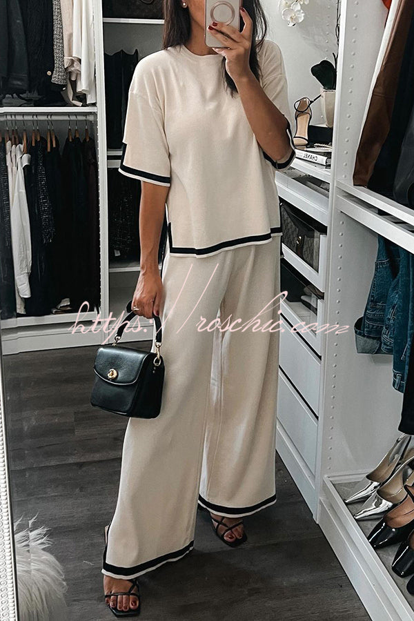 A Vintage Style Pants with Delicate Timeless Details
