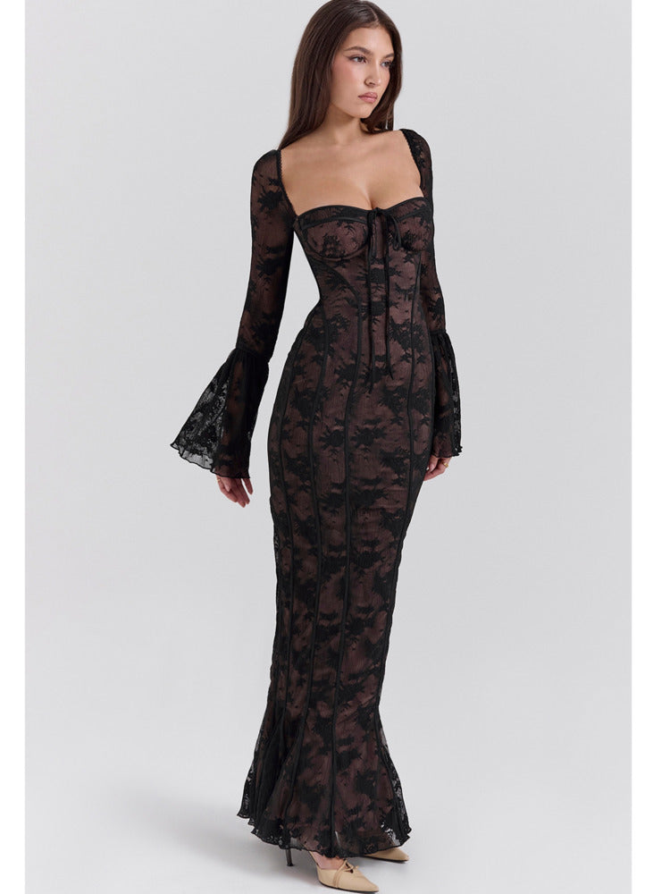 A Vintage Style Dress with Delicate Timeless Details