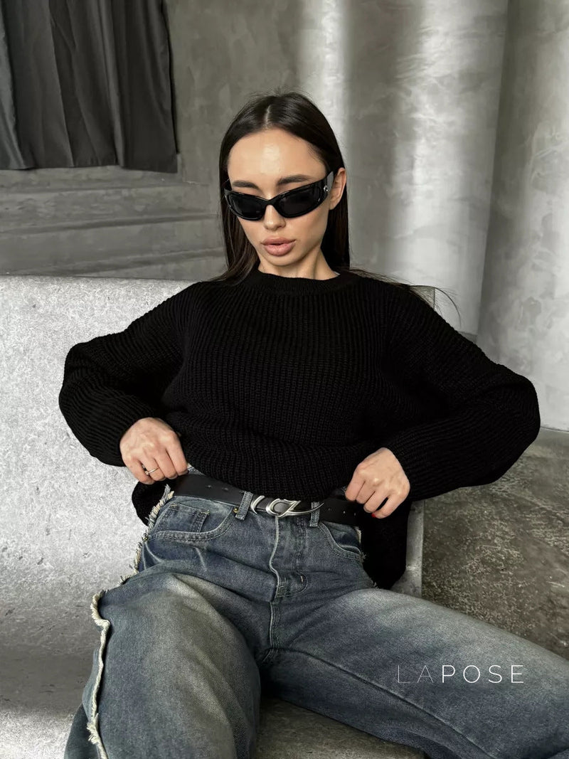 Polished Sweater with an Effortless Classic Look