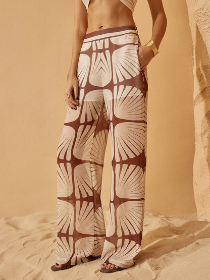 A Vintage Style Pants with Delicate Timeless Details