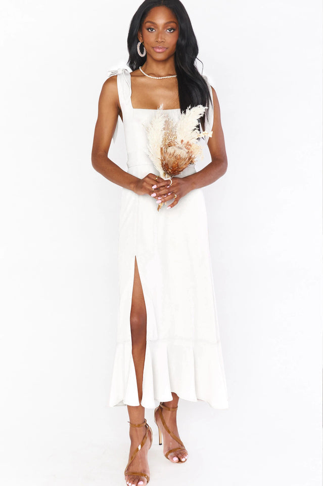 A Vintage Style Dress with Delicate Timeless Details