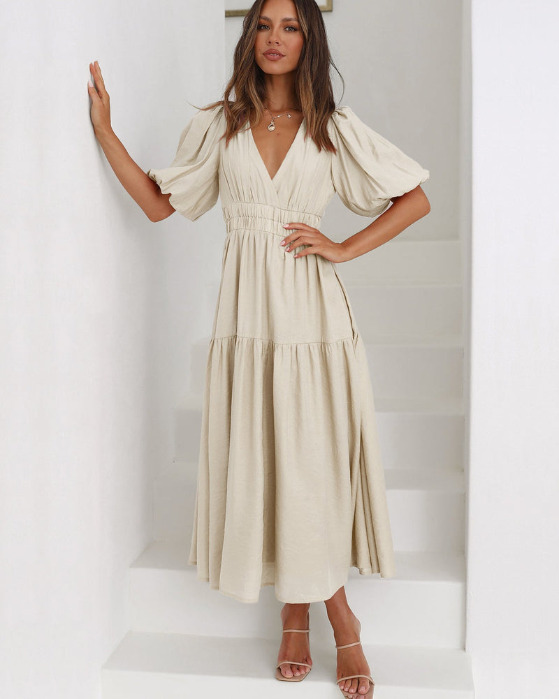A Vintage Style Dress with Delicate Timeless Details