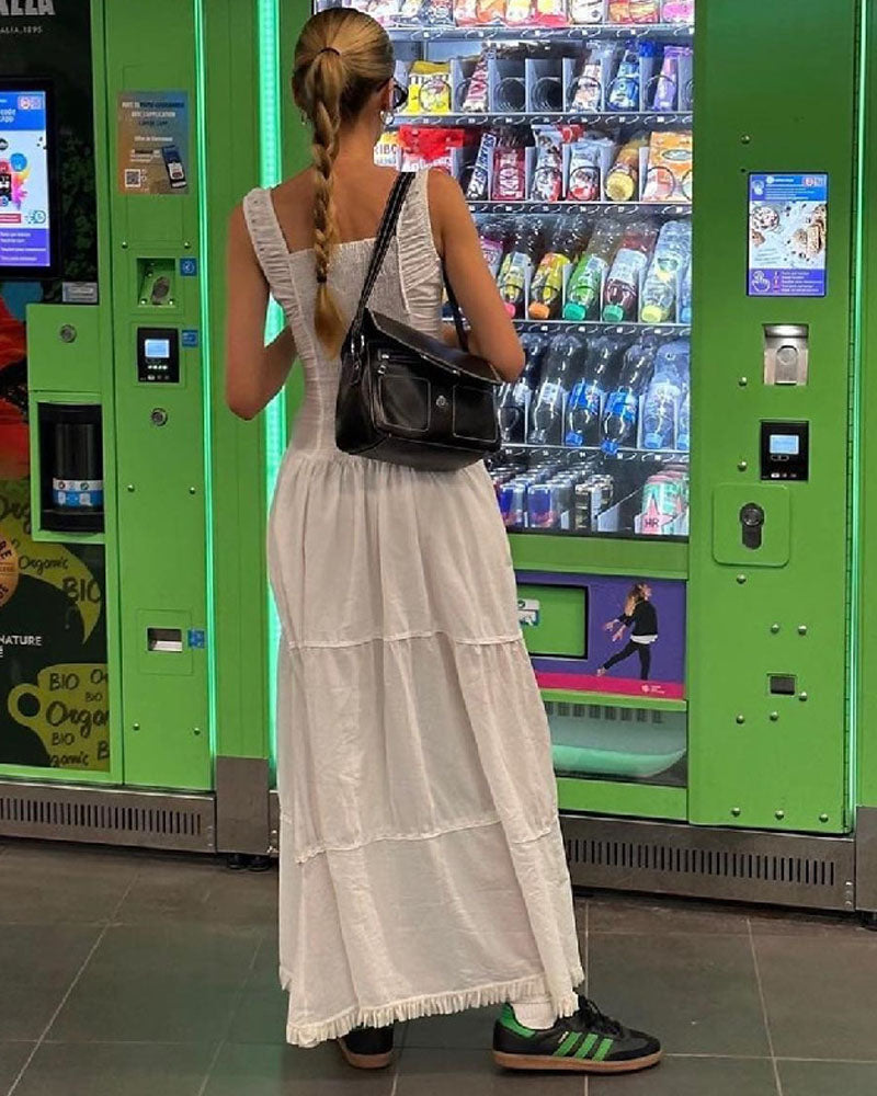 A Vintage Style Dress with Delicate Timeless Details