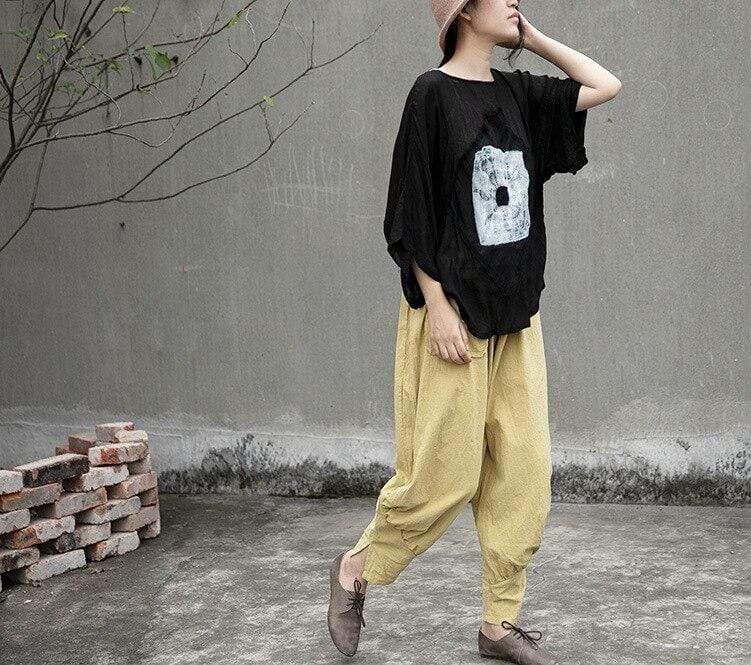 A Vintage Style Pants with Delicate Timeless Details