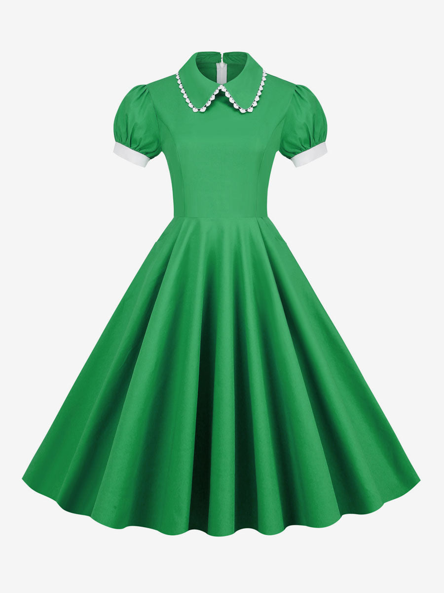Classic Vintage Dress with a Flattering Fit
