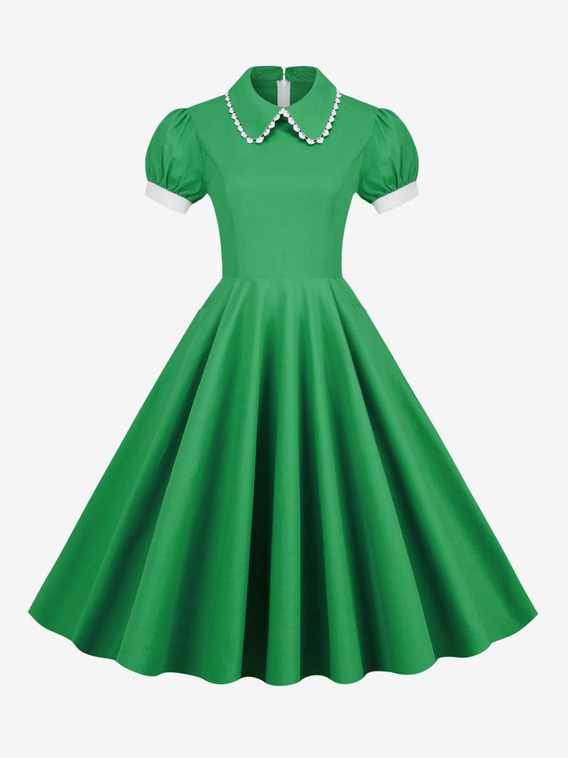 Classic Vintage Dress with a Flattering Fit