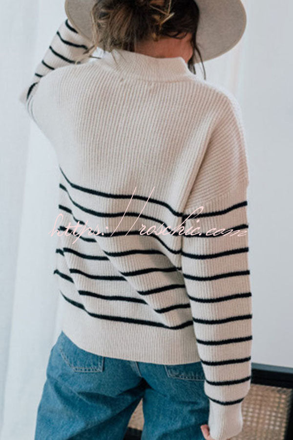 Well Tailored Sweater with a Graceful Silhouette