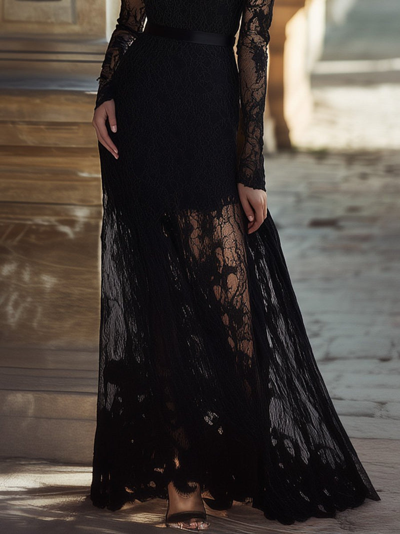 A Vintage Style Dress with Delicate Timeless Details