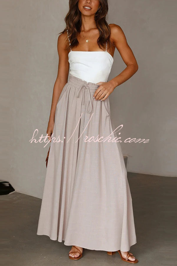 A Vintage Style Pants with Delicate Timeless Details