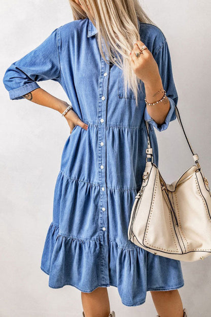 Classic Vintage Dress with a Flattering Fit