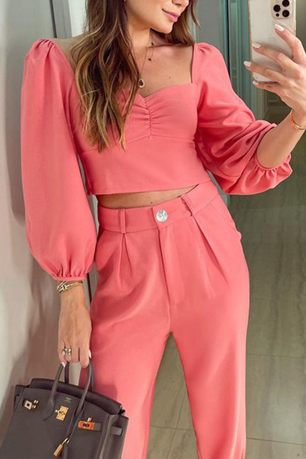 A Vintage Style Pants with Delicate Timeless Details