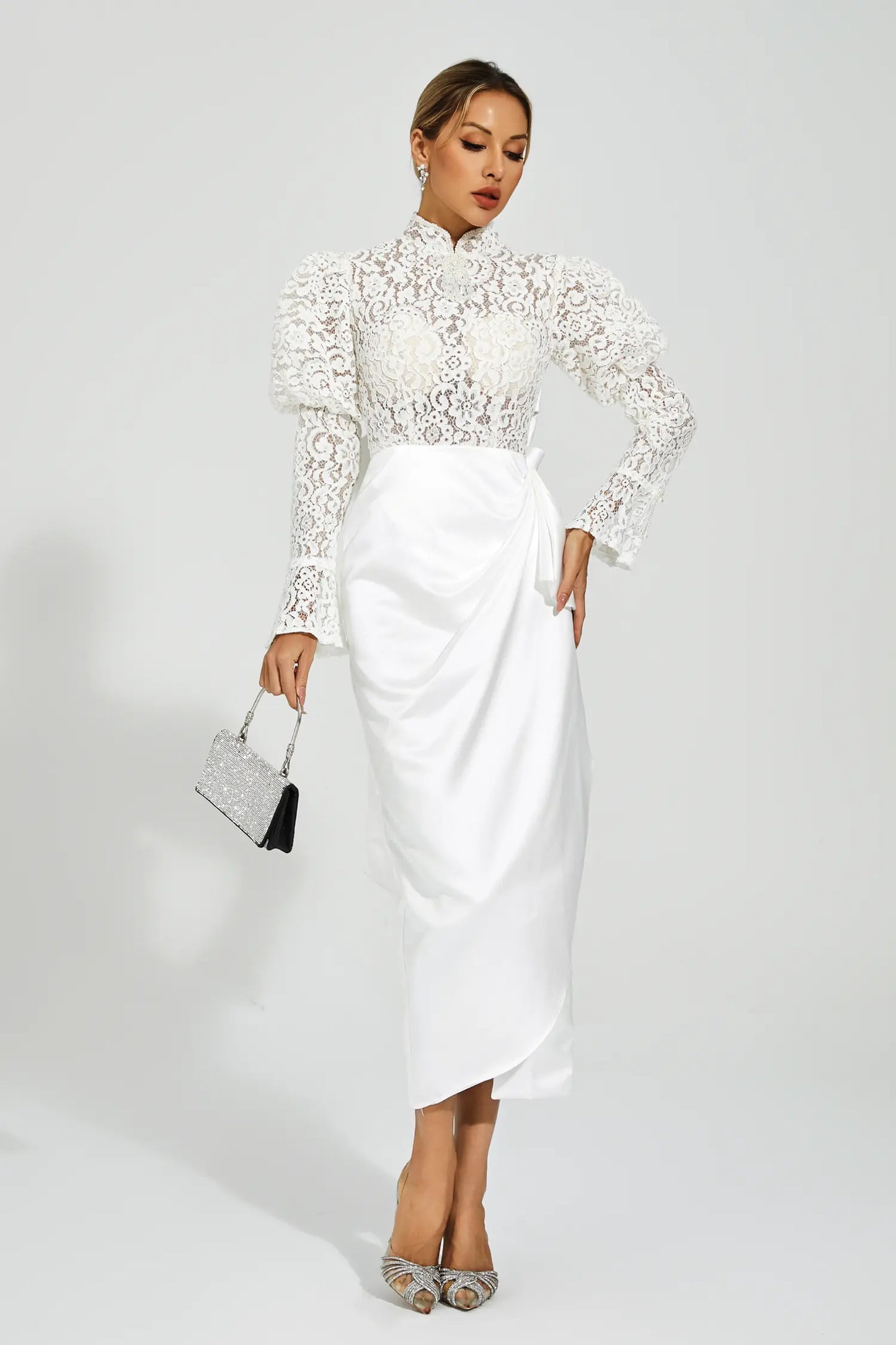 A Vintage Style Dress with Delicate Timeless Details