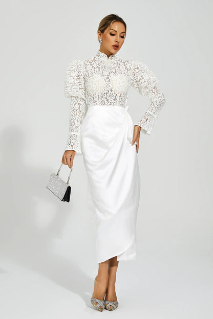 A Vintage Style Dress with Delicate Timeless Details