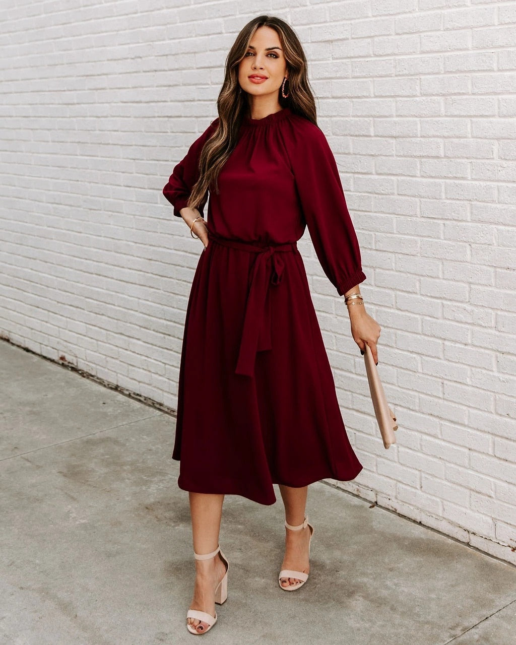 Elegantly Styled Dress for Everyday Wear