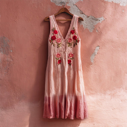 A Vintage Style Dress with Delicate Timeless Details