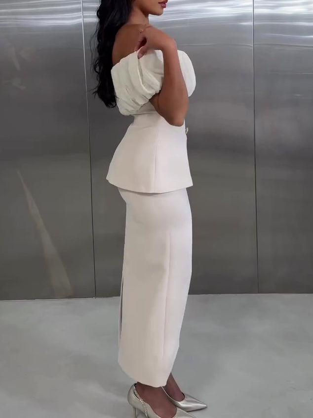 Gracefully Styled Top for Any Occasion