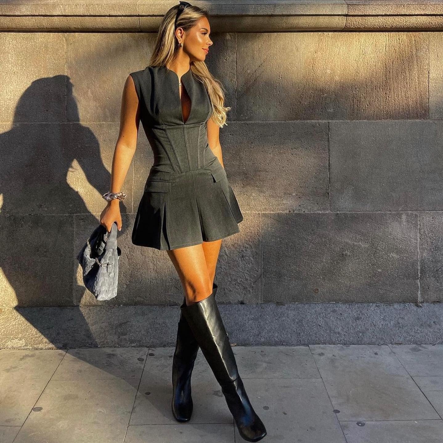 Elegantly Styled Dress for Everyday Wear