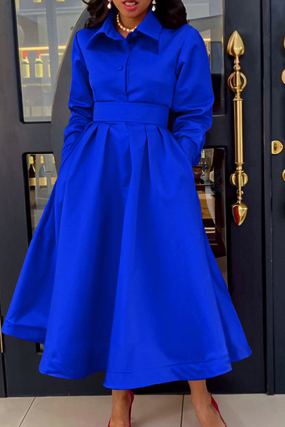 Well Tailored Dress with a Graceful Silhouette