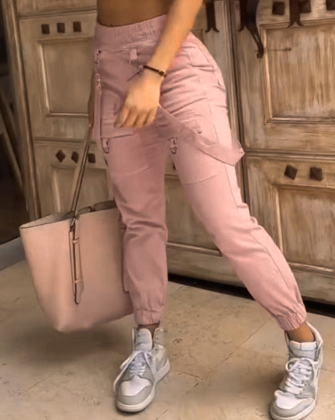A Vintage Style Pants with Delicate Timeless Details