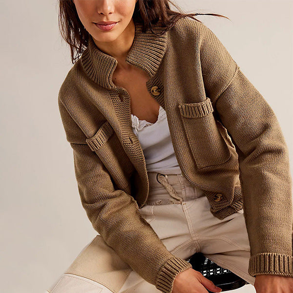Vintage Inspired Cardigan with a Contemporary Edge