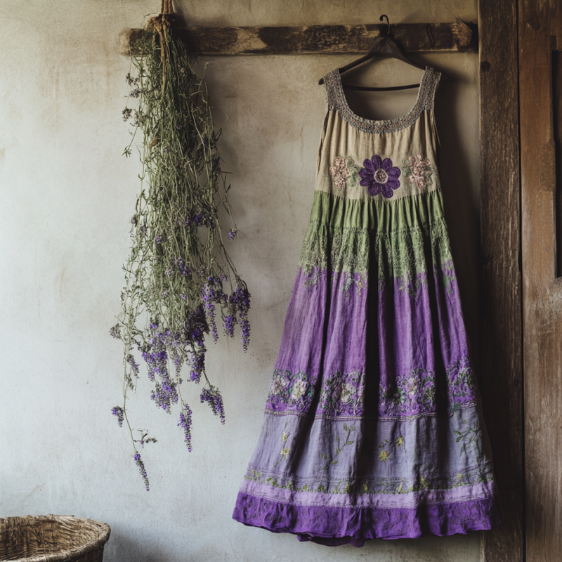 A Vintage Style Dress with Delicate Timeless Details